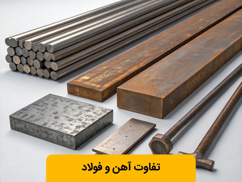 تفاوت فولاد و آهن چیست