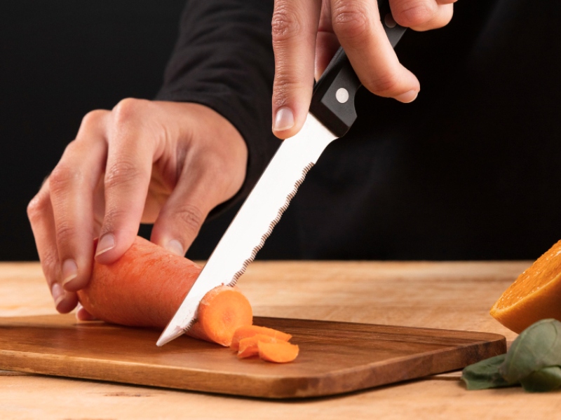 تشخیص چاقوی استیل از فولادی